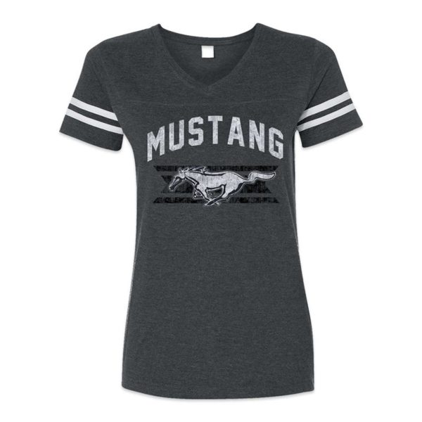 MUSTANG PONY STRIPPED TEE