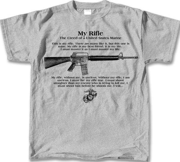 MY RIFLE, THE CREED OF THE UA MARINE