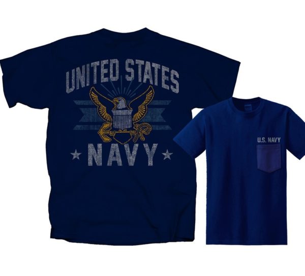 NAVY VINTAGE EMBLEM