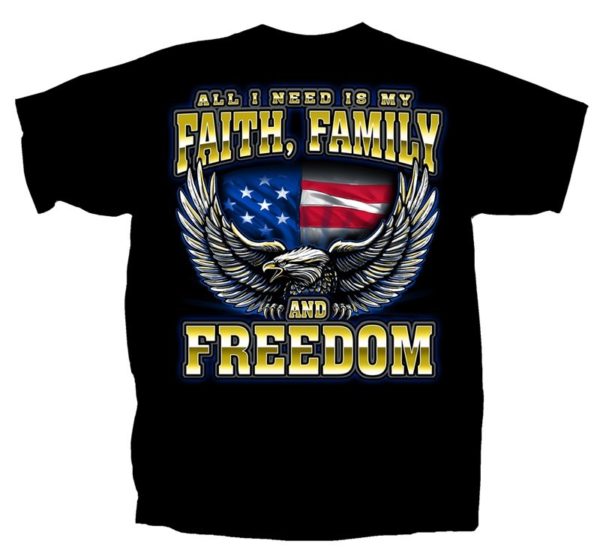 FAITH, FAMILY AND FREEDOM EAGLE