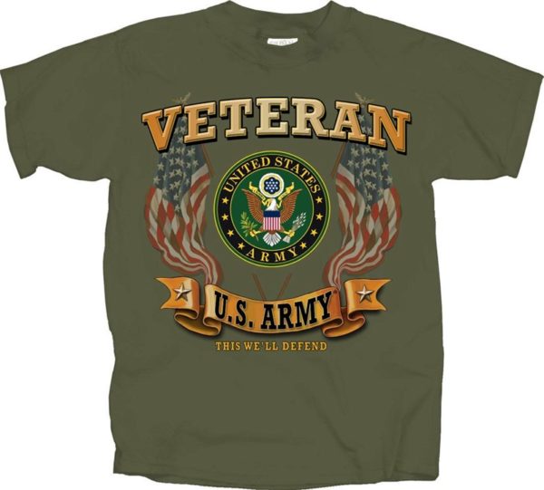 ARMY VETERAN FLAGS