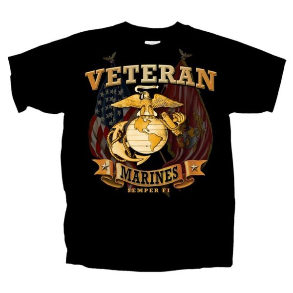 MARINE VETERAN FLAGS