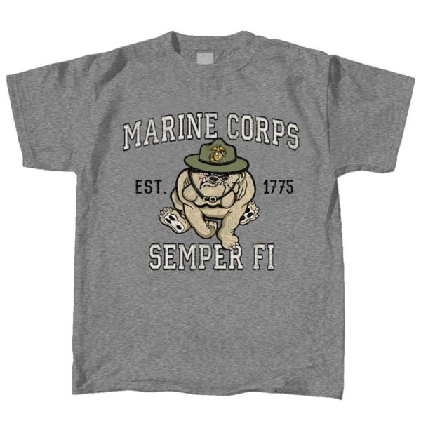 MARINE RETRO MASCOTT TEE