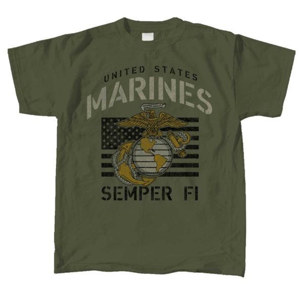 MARINES VINTAGE STENCIL