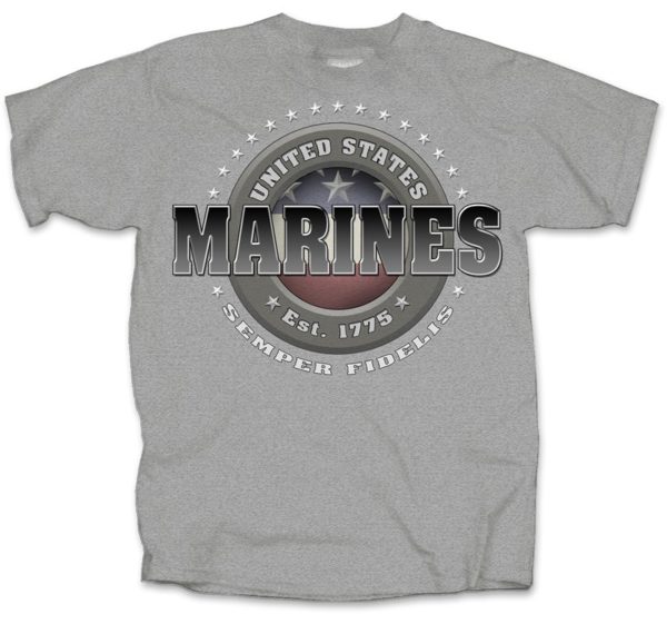 MARINE TONAL CIRCLE & STARS
