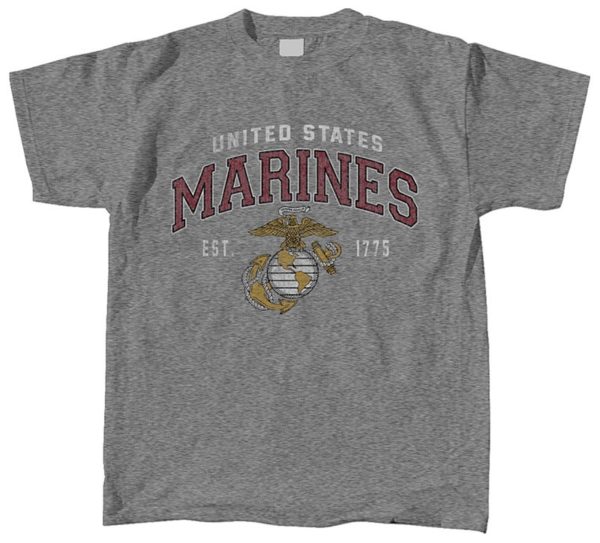 MARINES VINTAGE BLOCK LOGO