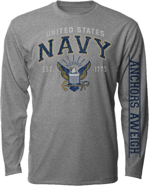 VINTAGE NAVY BLOCK LOGO