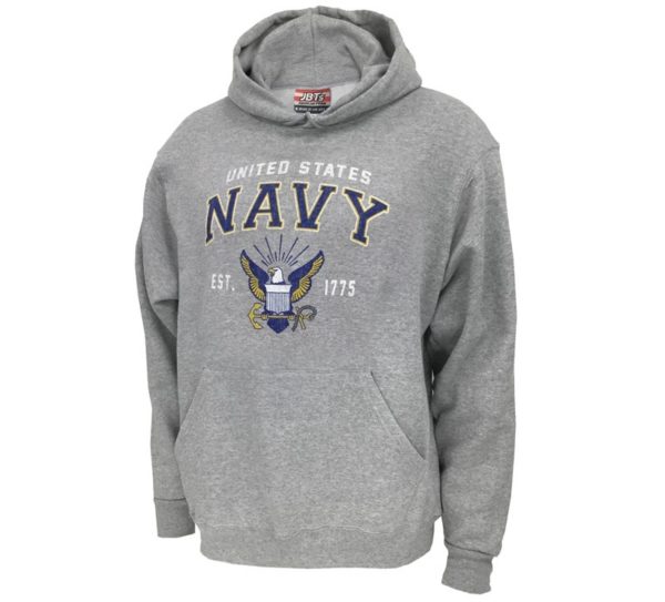 NAVY VINTAGE BLOCK LOGO